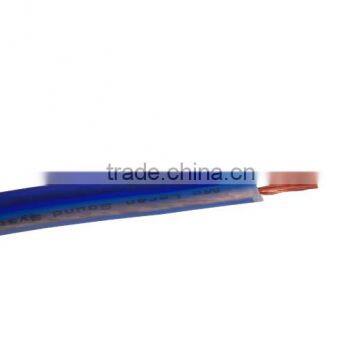 High end 2cores blue BC speaker wire with color strip