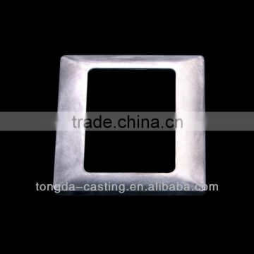 switch plates metal panel wall mount /Zinc die casting parts/ OEM die casting