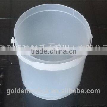 plastic bucket with lid with handle with food grade plastic buckets with lids