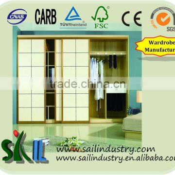 Bedroom Furniture Fashion Modern Style Wooden Sliding Door Wardrobe Deisgn Wardrobe Cabinet