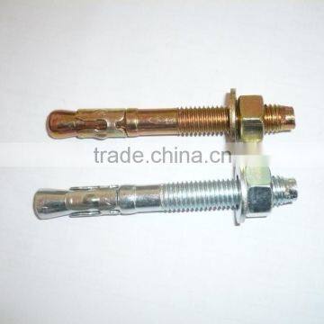 zinc plated wedge anchor/hilti anchor manufature in China hebei handan