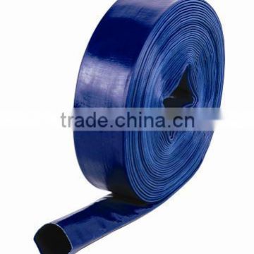 durable untreated single jacket forestry flatten pvc pipe