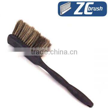 soft hog bristle car wheel wash brush