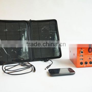 20W 12V USB output portable solar for home - Model: MS-120SLS