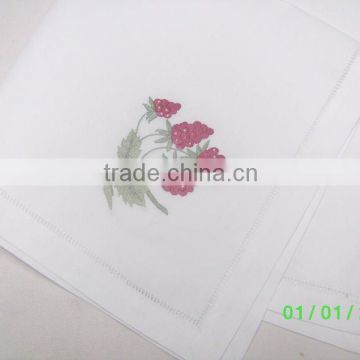 hand embroidery napkin