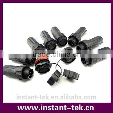 INST M22 5pin female and male waterproof connector assembly cable