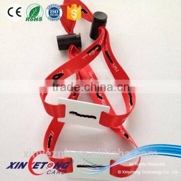 350mm adjustable fabric RFID Wristband RFID Armband