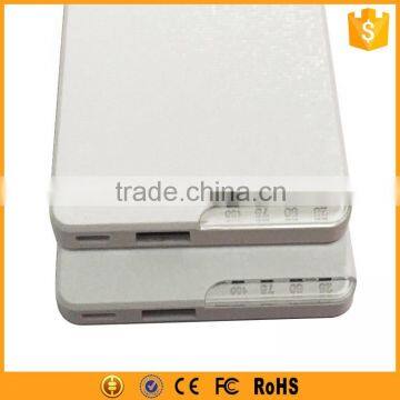 8000mah super slim rohs mobile power station