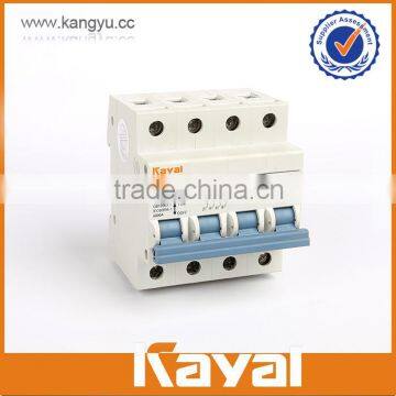 100% direct manufacture C45 high breaking capacity 6ka circuit breaker