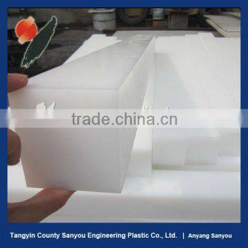 white black 10mm 20mm thick UHMWPE thick plastic sheet