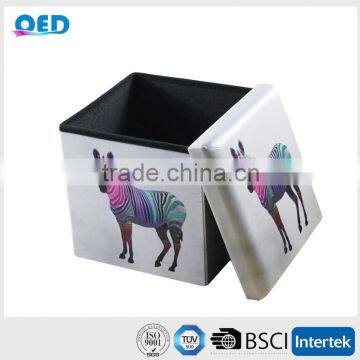 Store Things Elegant Material Collapsible Ottoman