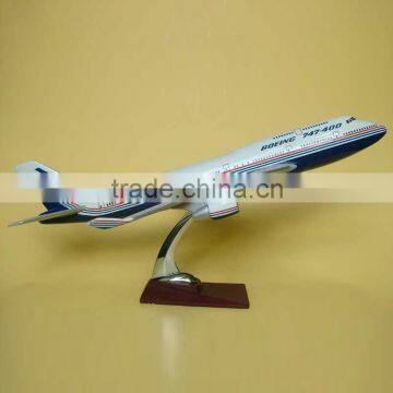 Boeing B747-400 aircraft plane model,model airplane toy,resin display plane