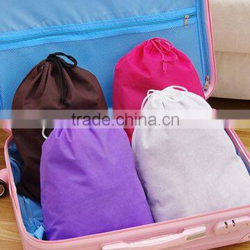 Non-Woven Shoe Bag with Drawstring for Travel