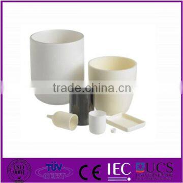 99.7% high aluminum ceramic crucible