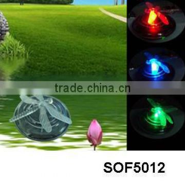 recargeable solar floatting butterfly led light/solar pool light(SOF5012-1)