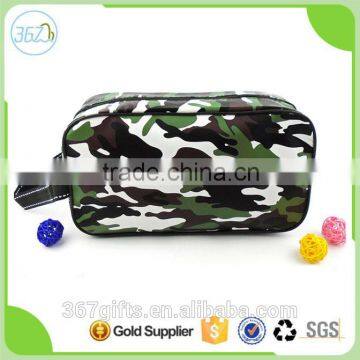 Simple And Fashion Mini Camouflage Pouch Type PU Cosmetic Bag For Travel In Hand