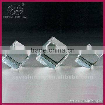 popular optical crystal cut corner