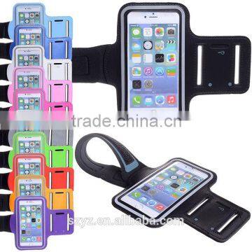 New 2 in 1 Reflective Sports Running GYM Armband Phone Case Bag for iPhone 5 5s 5c Armbands