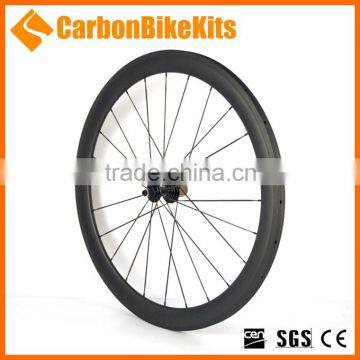 CarbonBikeKits PW50T Wide 50mm Tubular Pro Carbon Wheels