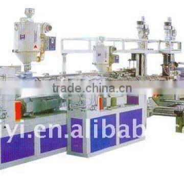 Diagonal Mono-Layer sheet plastic extrusion machine