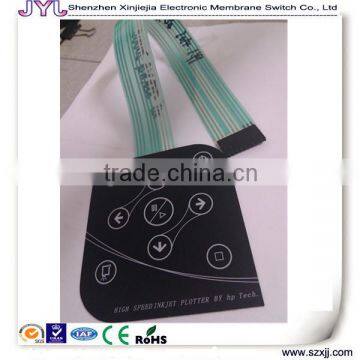 polyester graphic overlay membrane control switch