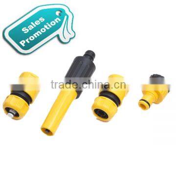 2 QUICK FIX GARDEN HOSE FITTINGS 1 TAP CONNECTOR WITH REDUCER & 1 SPRAY NOZZLE