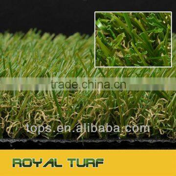 Non-Flat V shaped artificial grass for Residental,garden,landscape