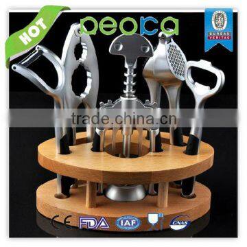 Japanese Family Induction Based Kitchen Set with Zinc Alloy Base
