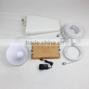 Wholesale easy-to-install dual band 900 1800mhz mobile phone signal repeater 2G 4G