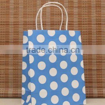 New fashion custom recycle shopping paper bag for cloth