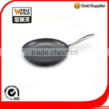 FFOA free aluminum nonstick hard anodized 24cm frying pan