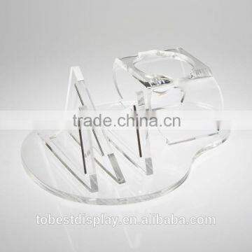Innovative Design Desktop Clear Acrylic Toast Holder,toast Rack,bread Rack With Egg Hole photo-2