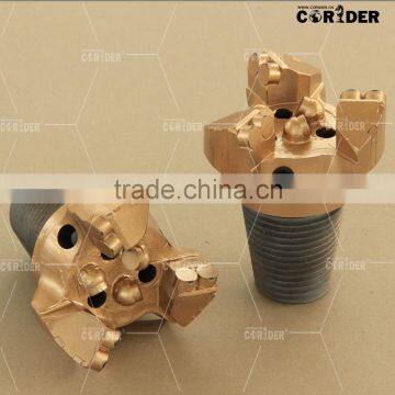 108mm PDC drag bits with 3 blades
