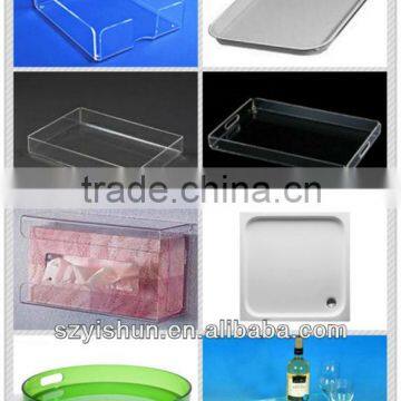 Manufacturing acrylic tray clear acrylic trays wholesale