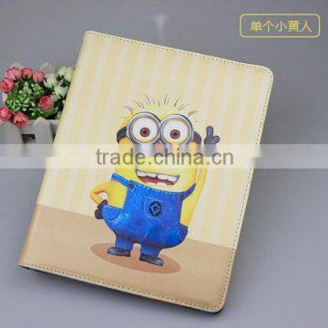 Cartoon Despicable Me Minions Rotation Case For IPad Air 2 IPad Air photo-2