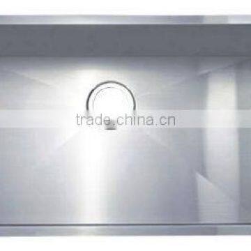 Single bowl handmade stainless steel sink