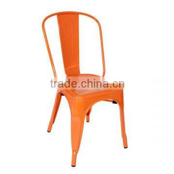 Marais Dining Chair High Back Armless Cheap Metal Chairs