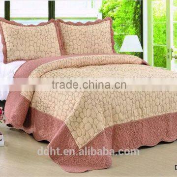 DH8016 Embroidery Quilts / Embroidery Bedspreads / Bedding Sets