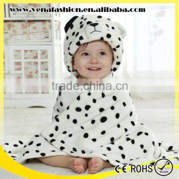 Blanket Baby Robe Hooded Animal Baby Bathrobe photo-2