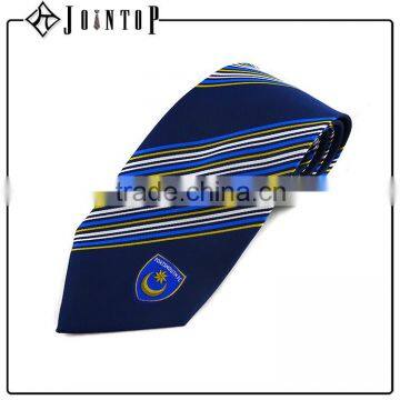 high visibility wholesale man dress shirt with tie with logo