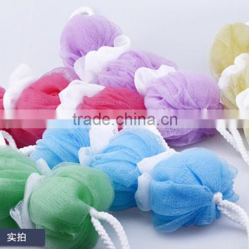 Wholesale natural sea bath belt shower sponge for lady and adult