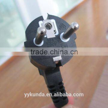 SNI approved 3 pin Indonesia ac power cord H05VV-F