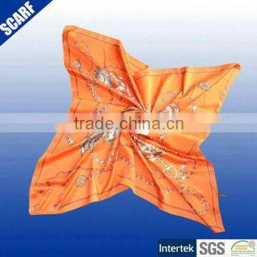 110X110cm size wholesale womens fashion silk square scarves