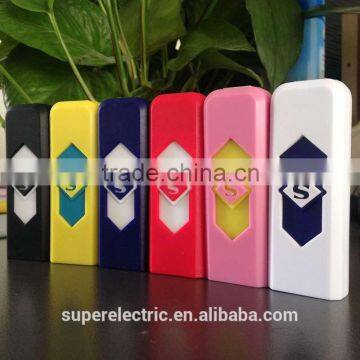 High quality hot sale electronic lighters custom made cheap printing electric usb rechargeable lighter