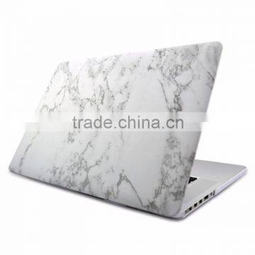 Hot sales white marble for MacBook case cover 12 inch