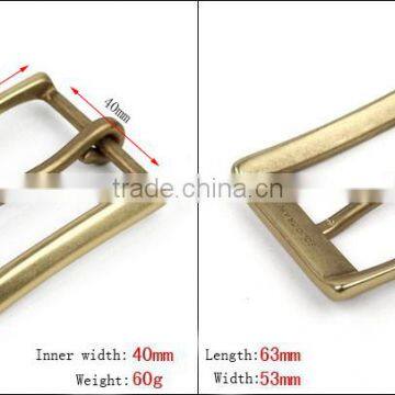 Pin Belt Buckle 40mm Solid Brass Pin Buckle Pin Belt Buckle