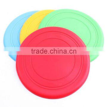 Silicone Pet Frisbee/can custom logo dog frisbee