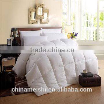 Chinese OEM luxury goose down duvet or quilt or comforter for star hotel or home