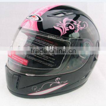 full face helmet with double visors