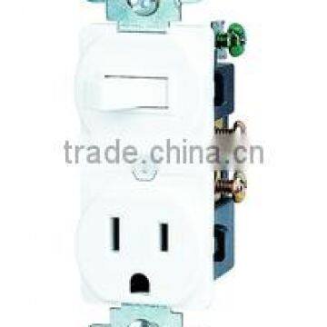 15AMP SWITCH AND RECEPTACLE